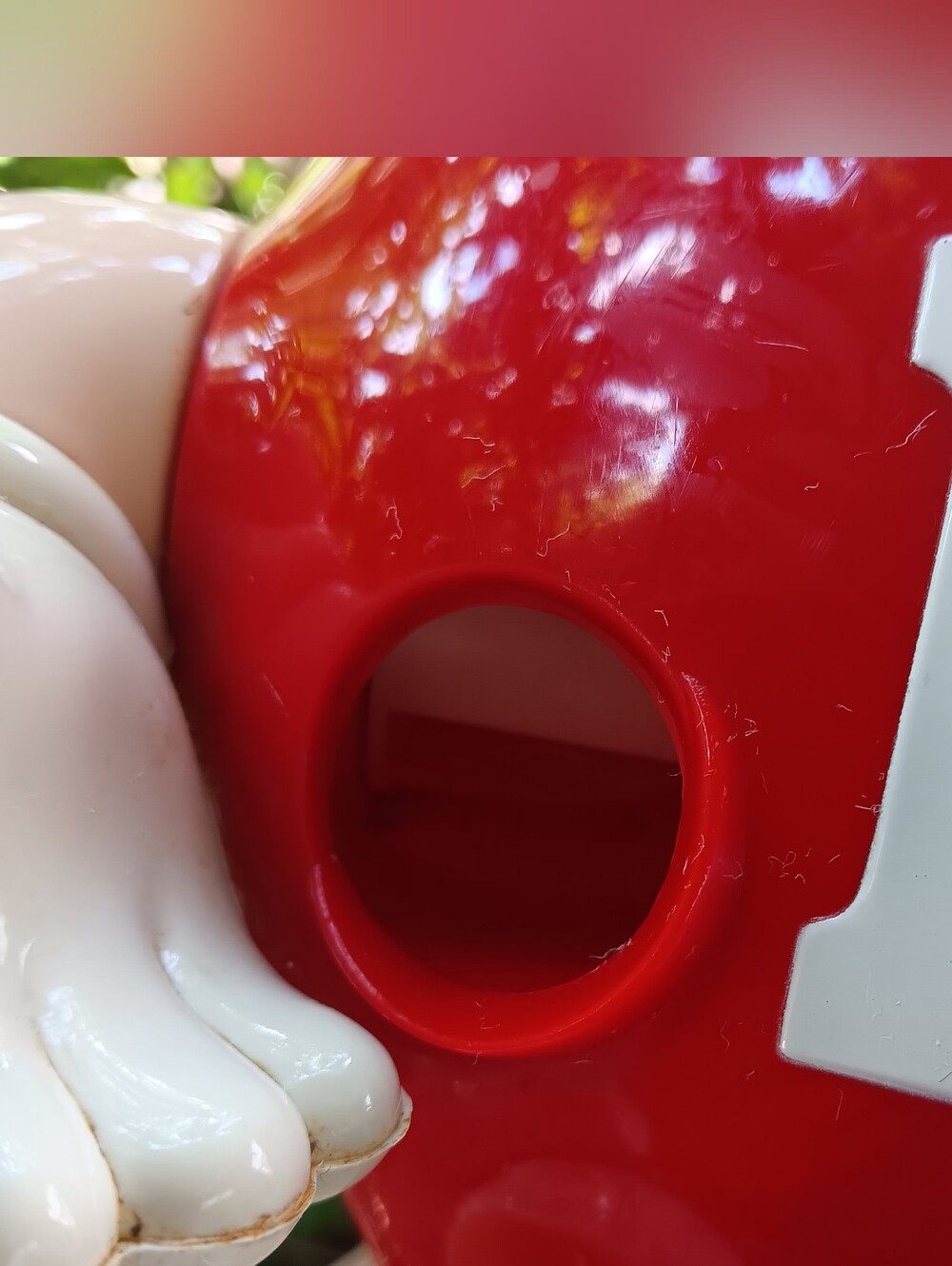 Vintage 1991 Smiling and Waving Red M&M Dispenser - Picture 4 of 5